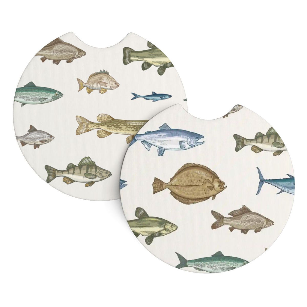 Neoprene Car Coasters 2 pcs