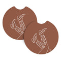 Neoprene Car Coasters 2 pcs