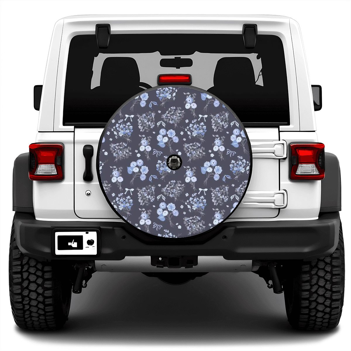 Spare Tire Cover with Camera Hole
