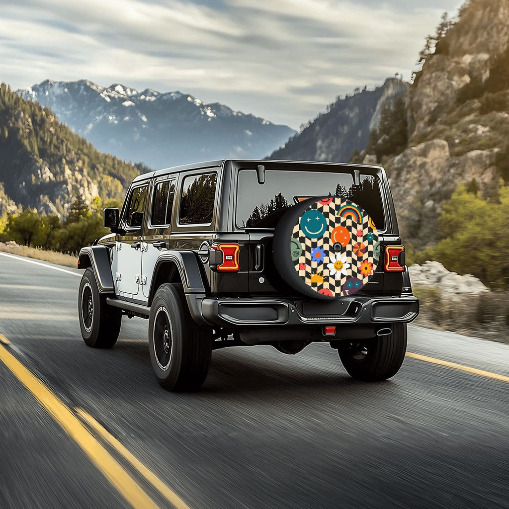 Spare Tire Cover with Camera Hole
