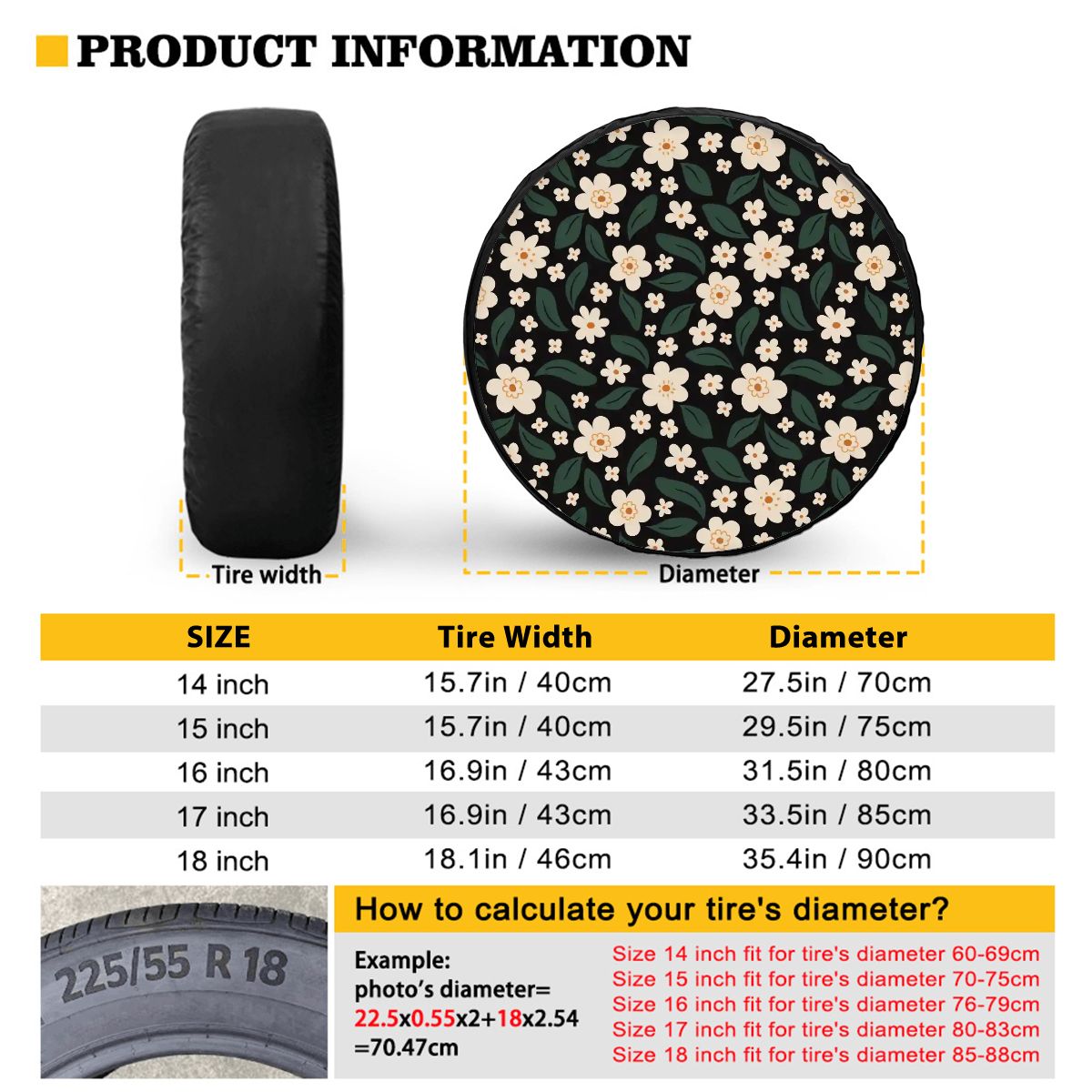 Universal Spare Tire Cover