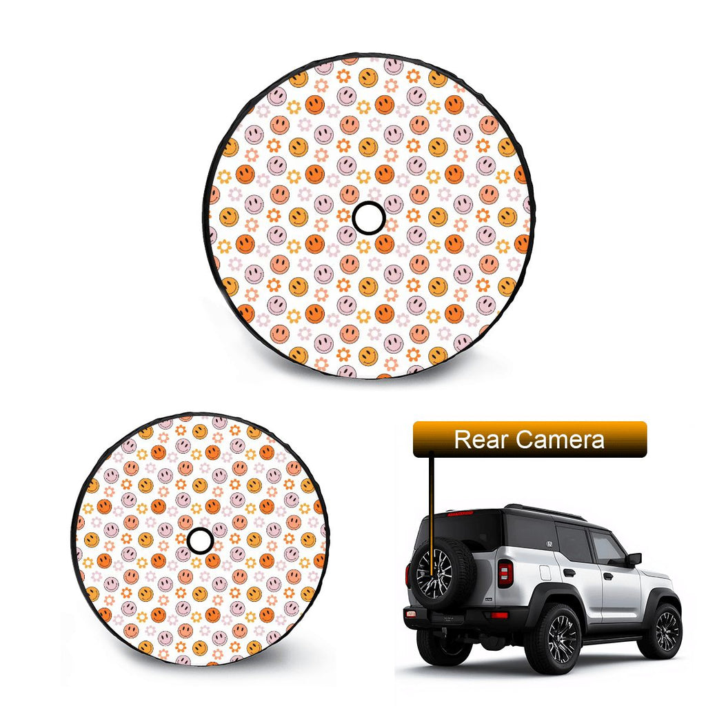 Spare Tire Cover with Camera Hole
