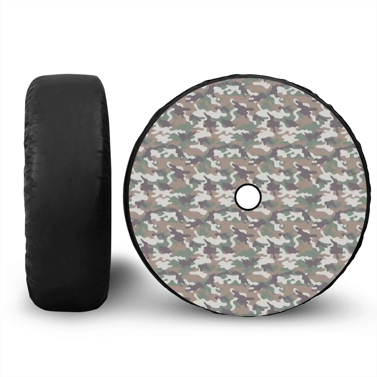 Spare Tire Cover with Camera Hole