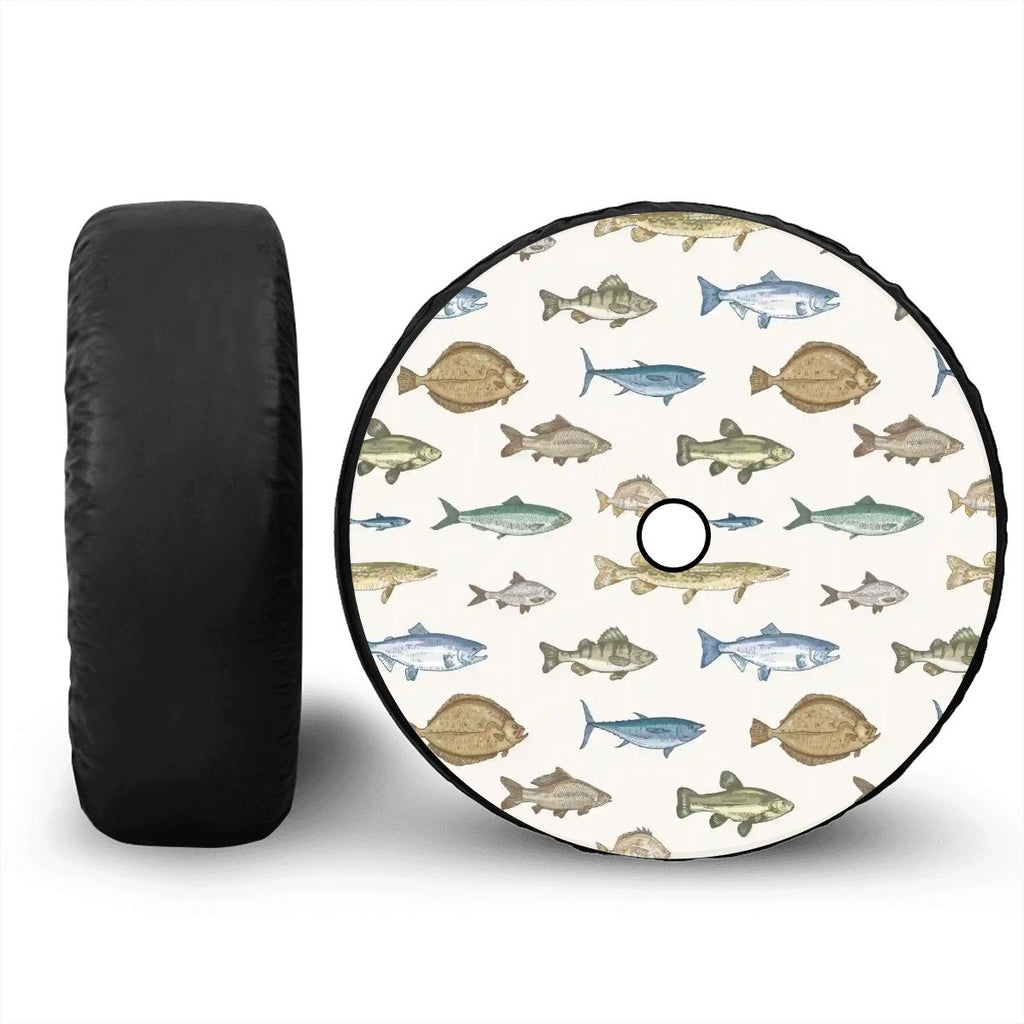 Spare Tire Cover with Camera Hole