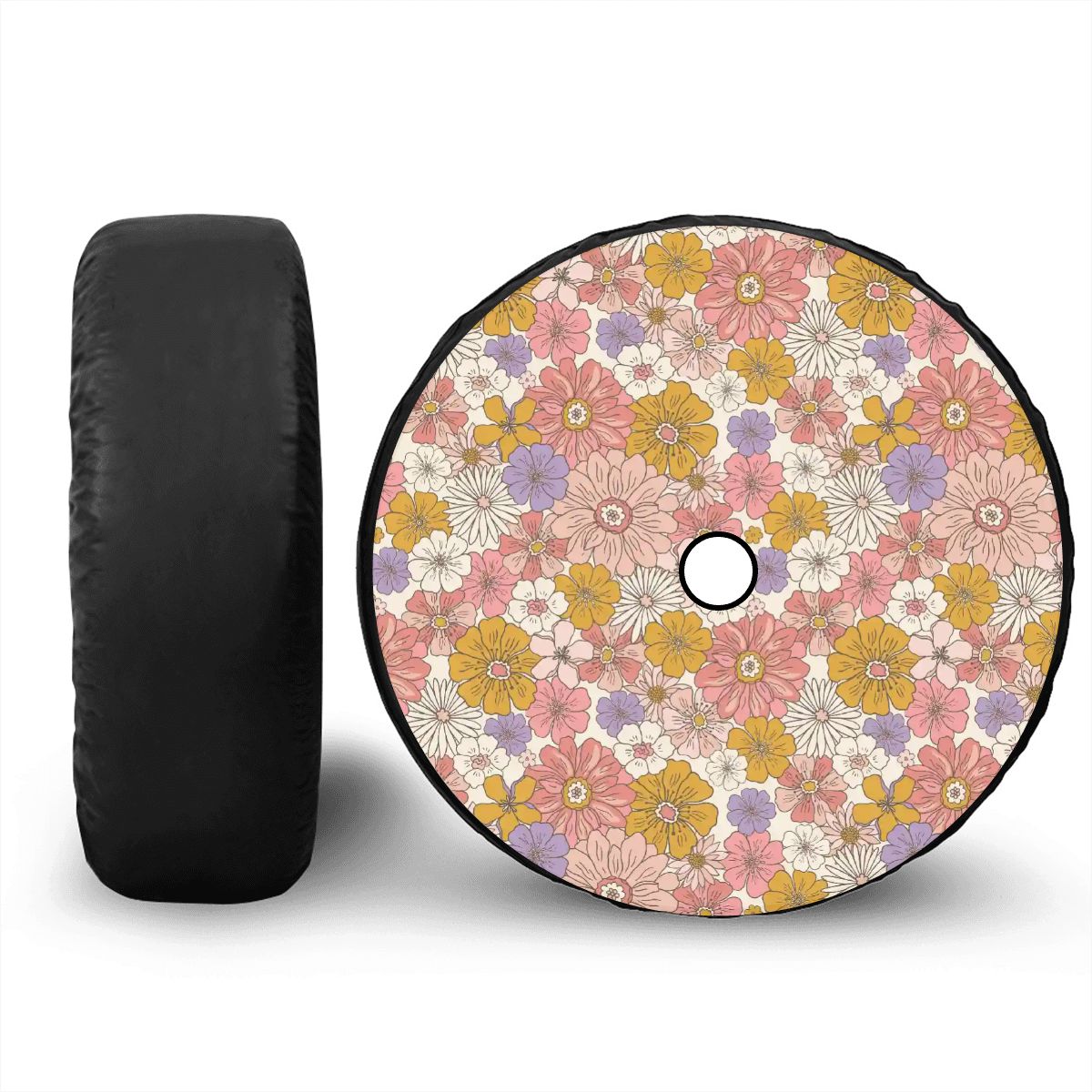 Spare Tire Cover with Camera Hole
