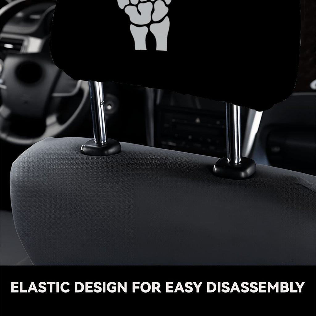 Car Headrest Cover 2pcs