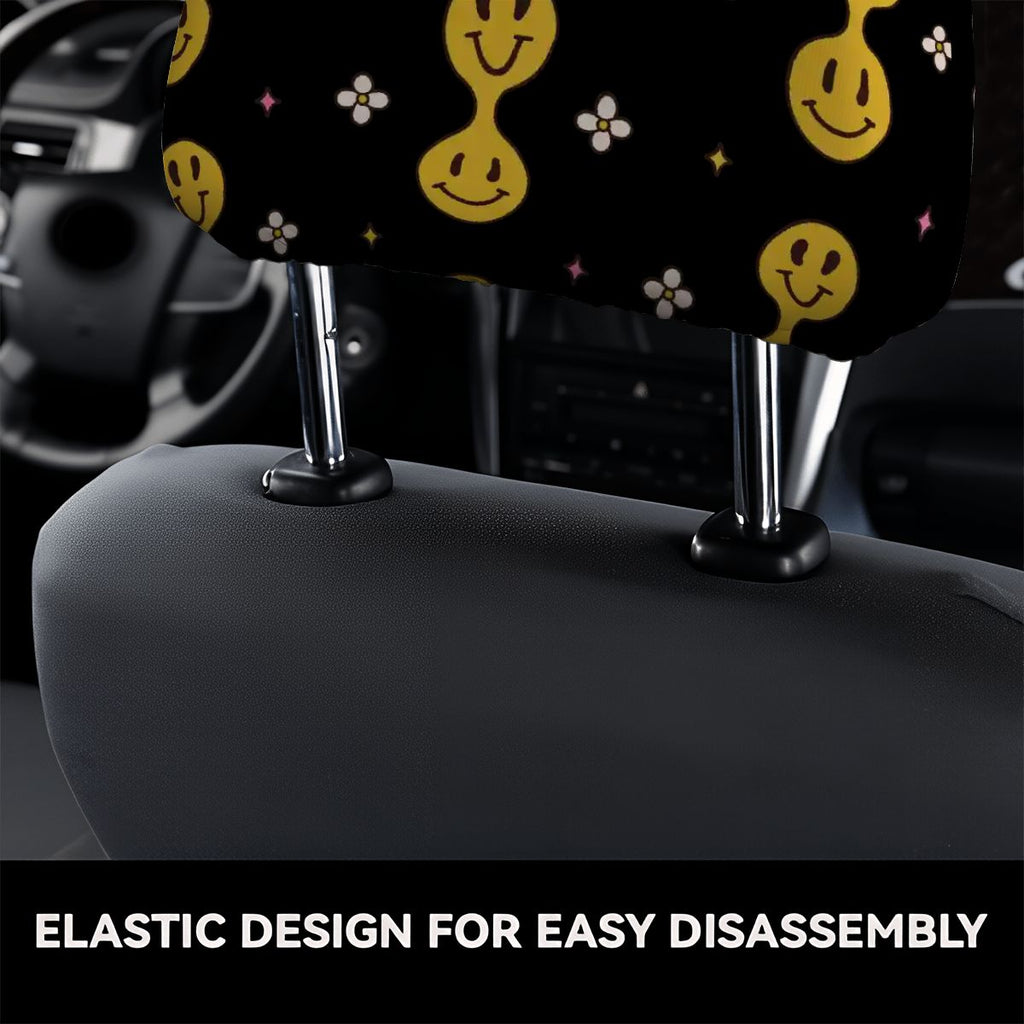 Car Headrest Cover 2pcs