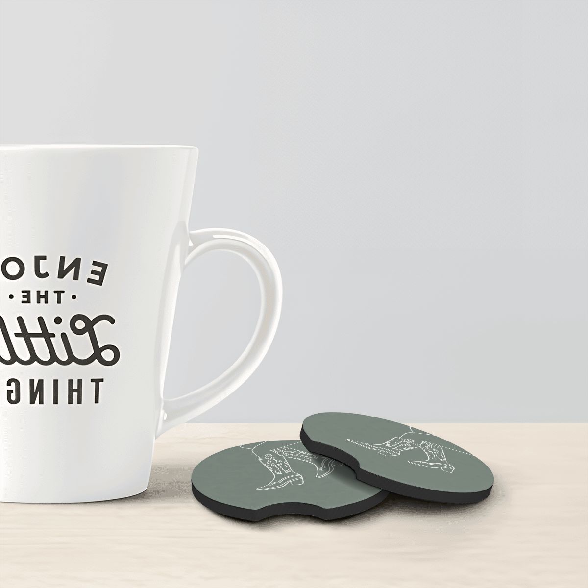 Neoprene Car Coasters 2 pcs