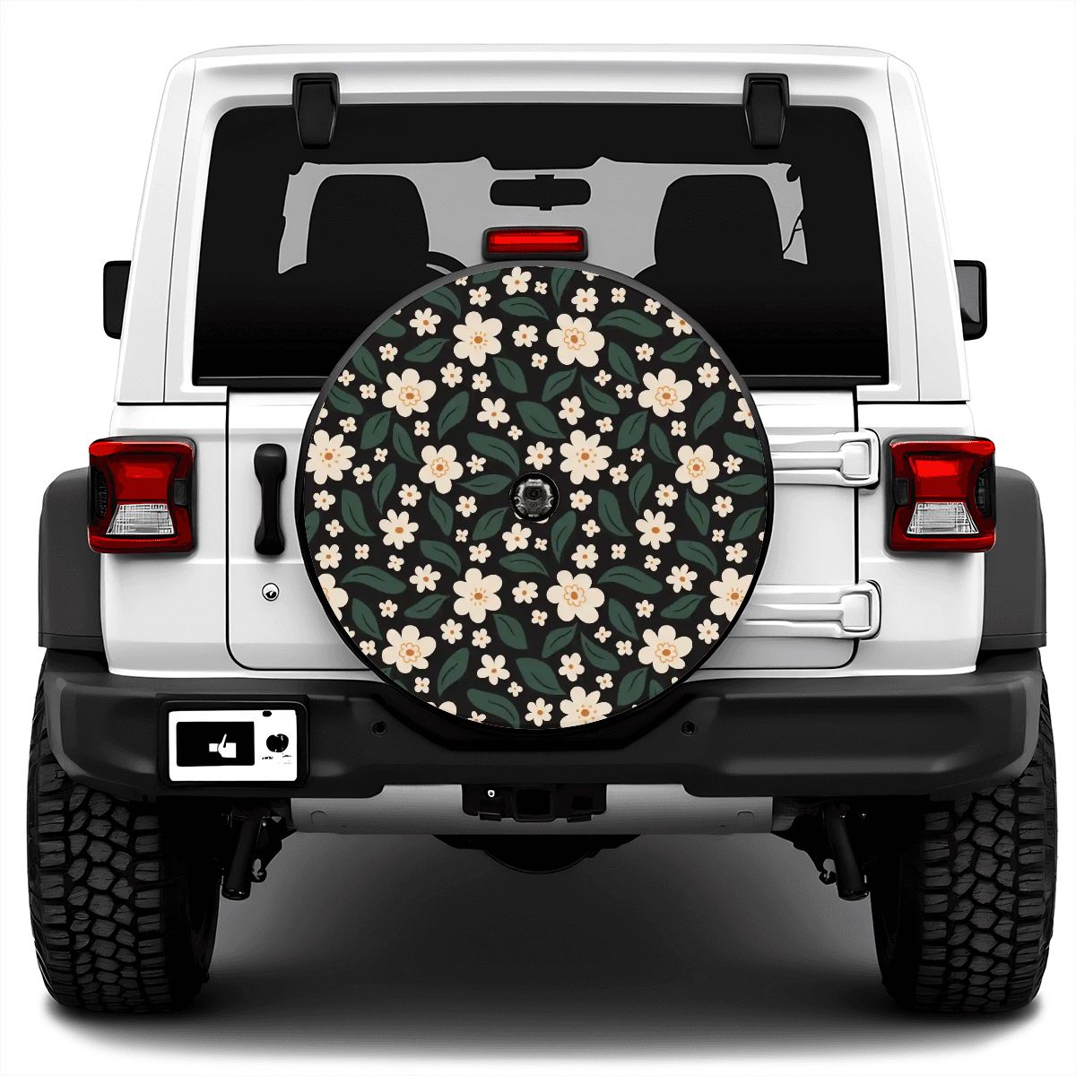 Spare Tire Cover with Camera Hole