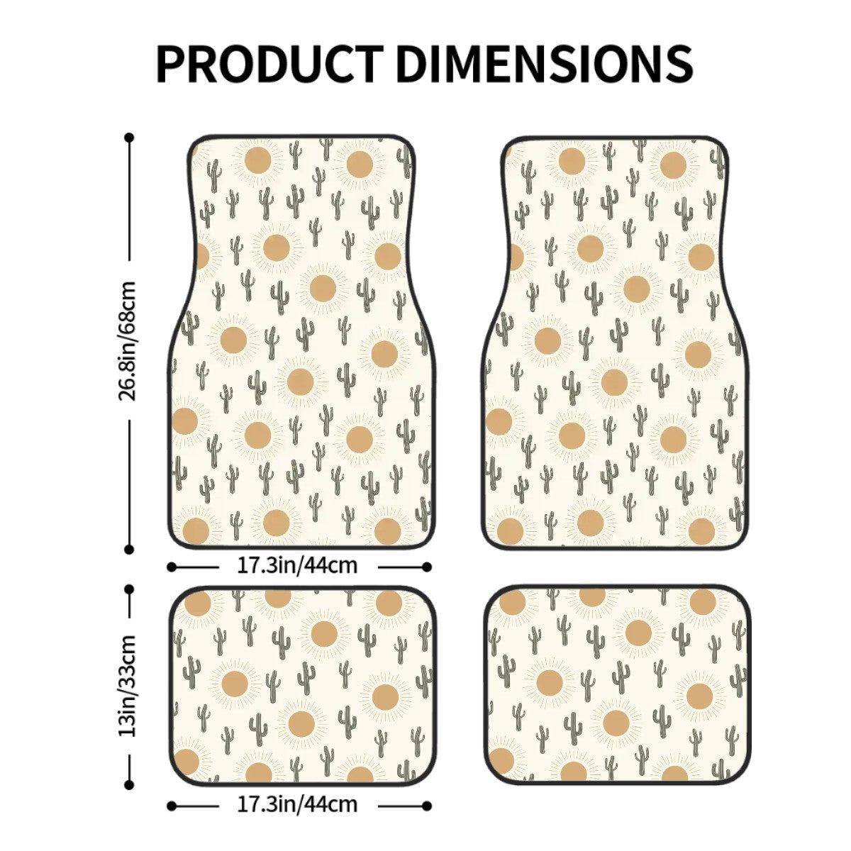 Car Mat Set of 4