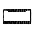 2-Hole Round License Plate Frames 2 pcs