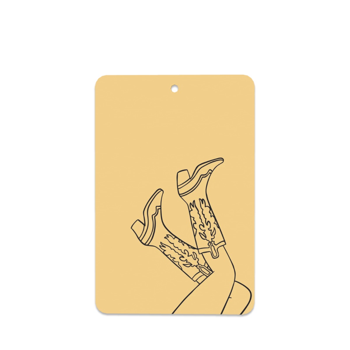 Rectangle Car Air Freshener Cards 6 Pieces