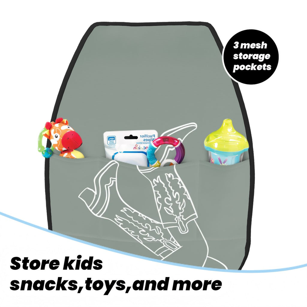 Anti-kick Storage Mat For Car Seats 2pcs