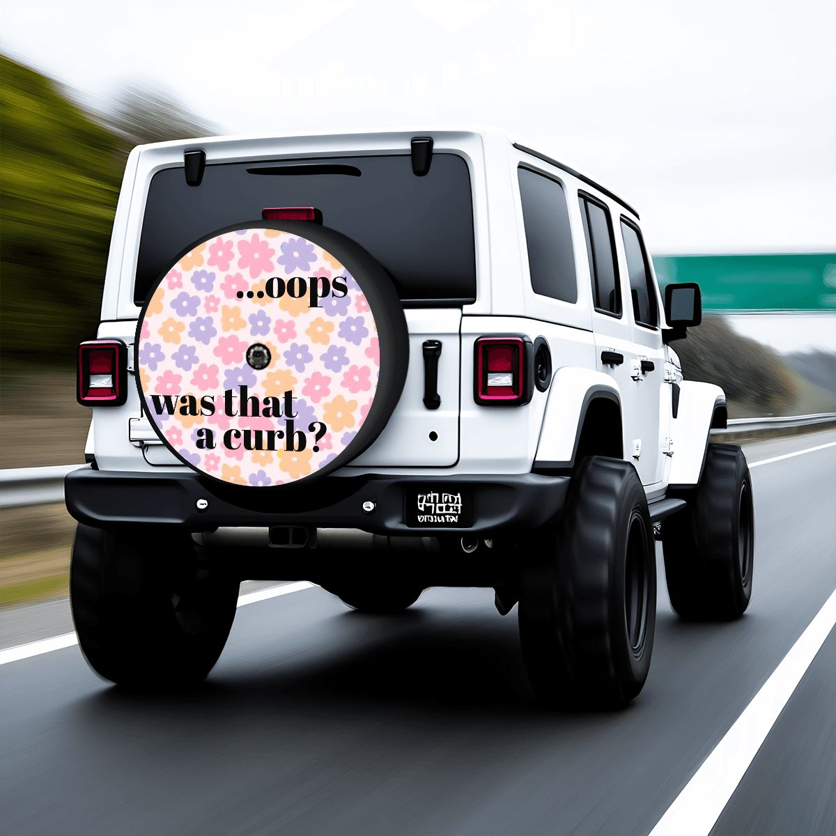Custom order for Piper Spare Tire Cover with Camera Hole