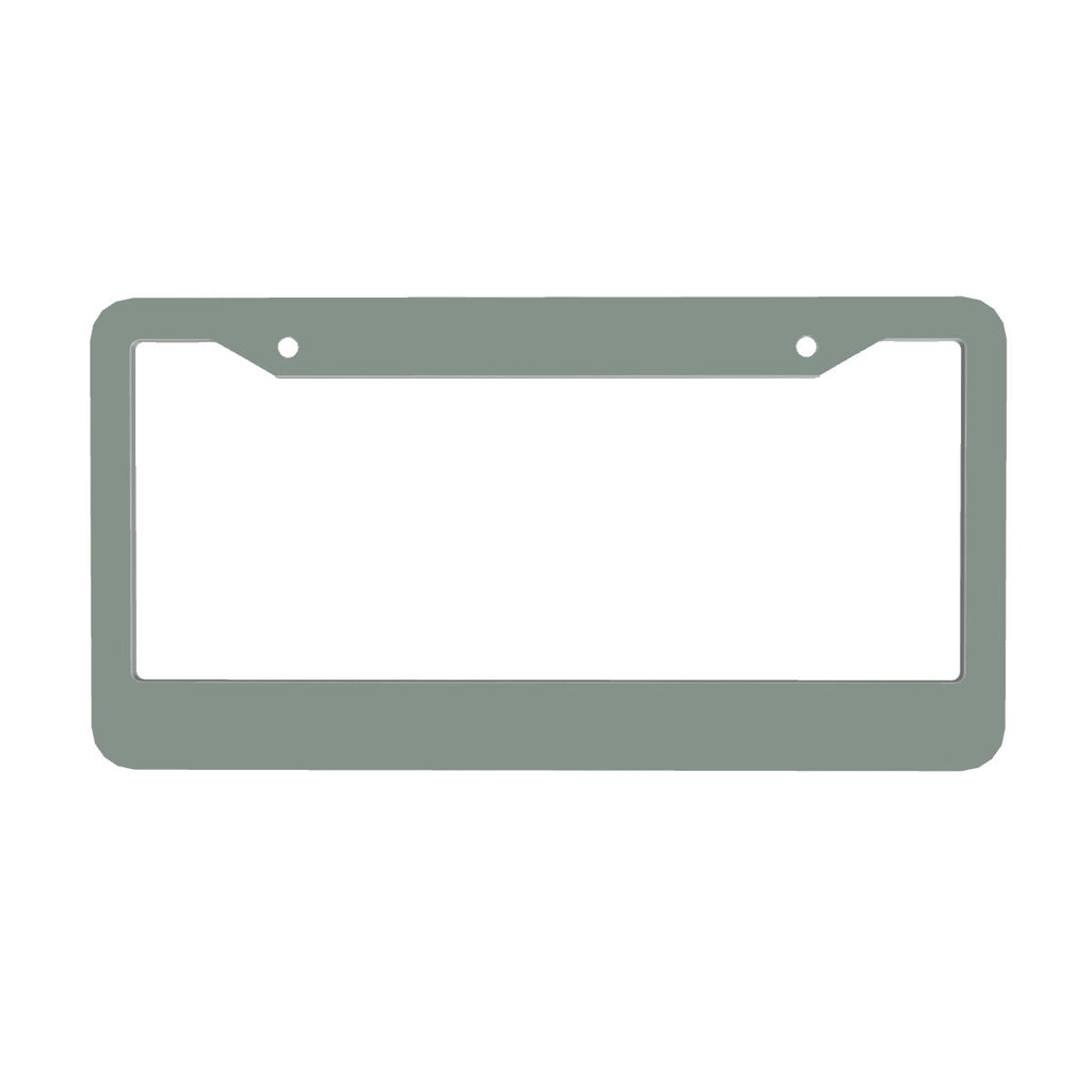 2-Hole Round License Plate Frames 2 pcs