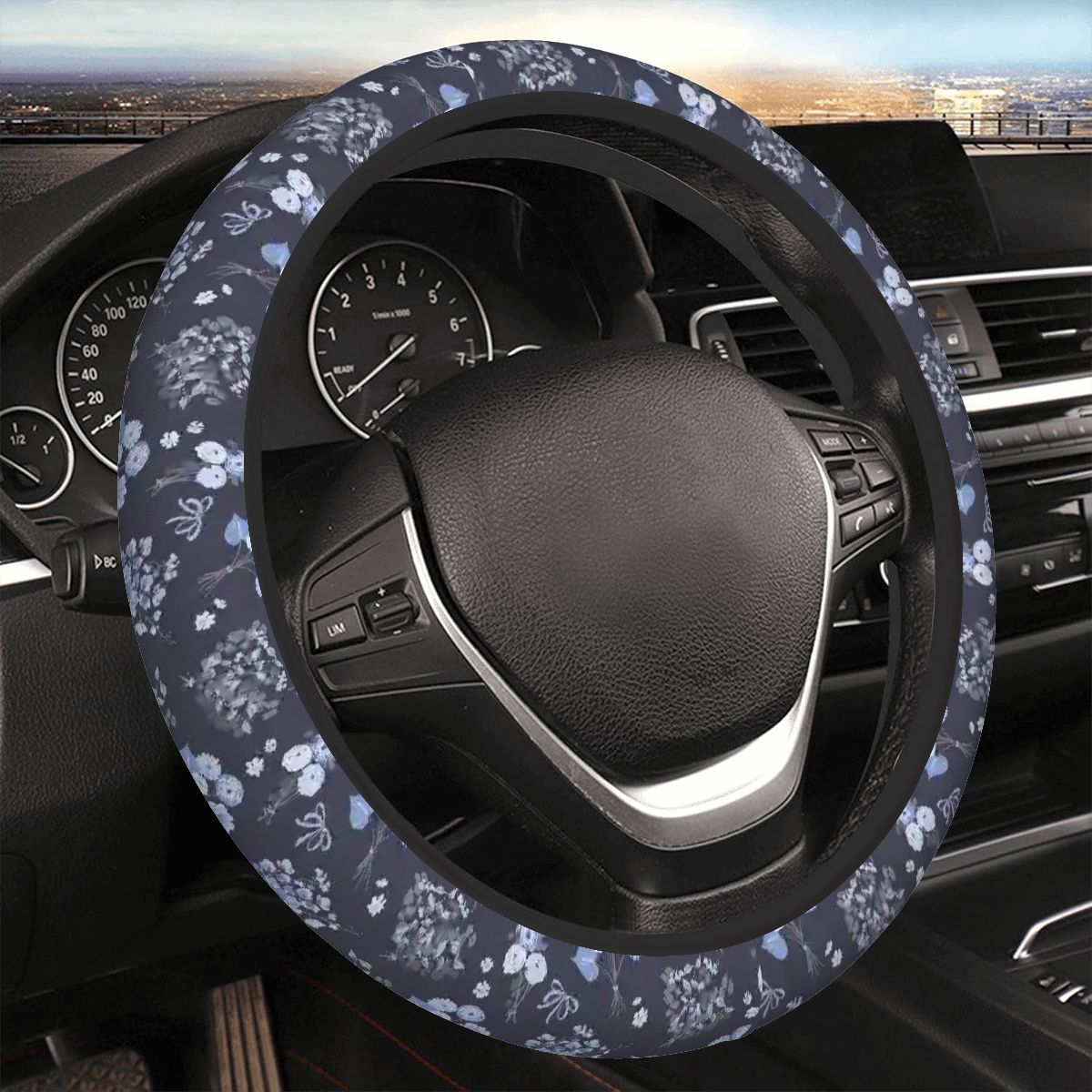 Thickened Elastic Car Steering Wheel Cover