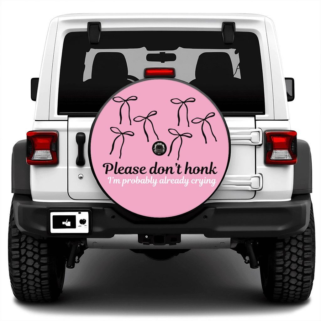 Spare Tire Cover with Camera Hole