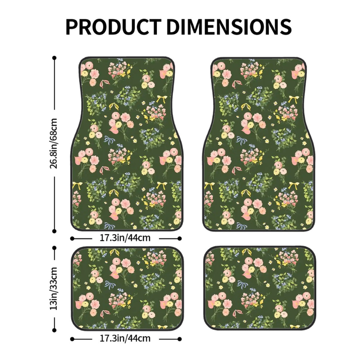 Car Mat Set of 4