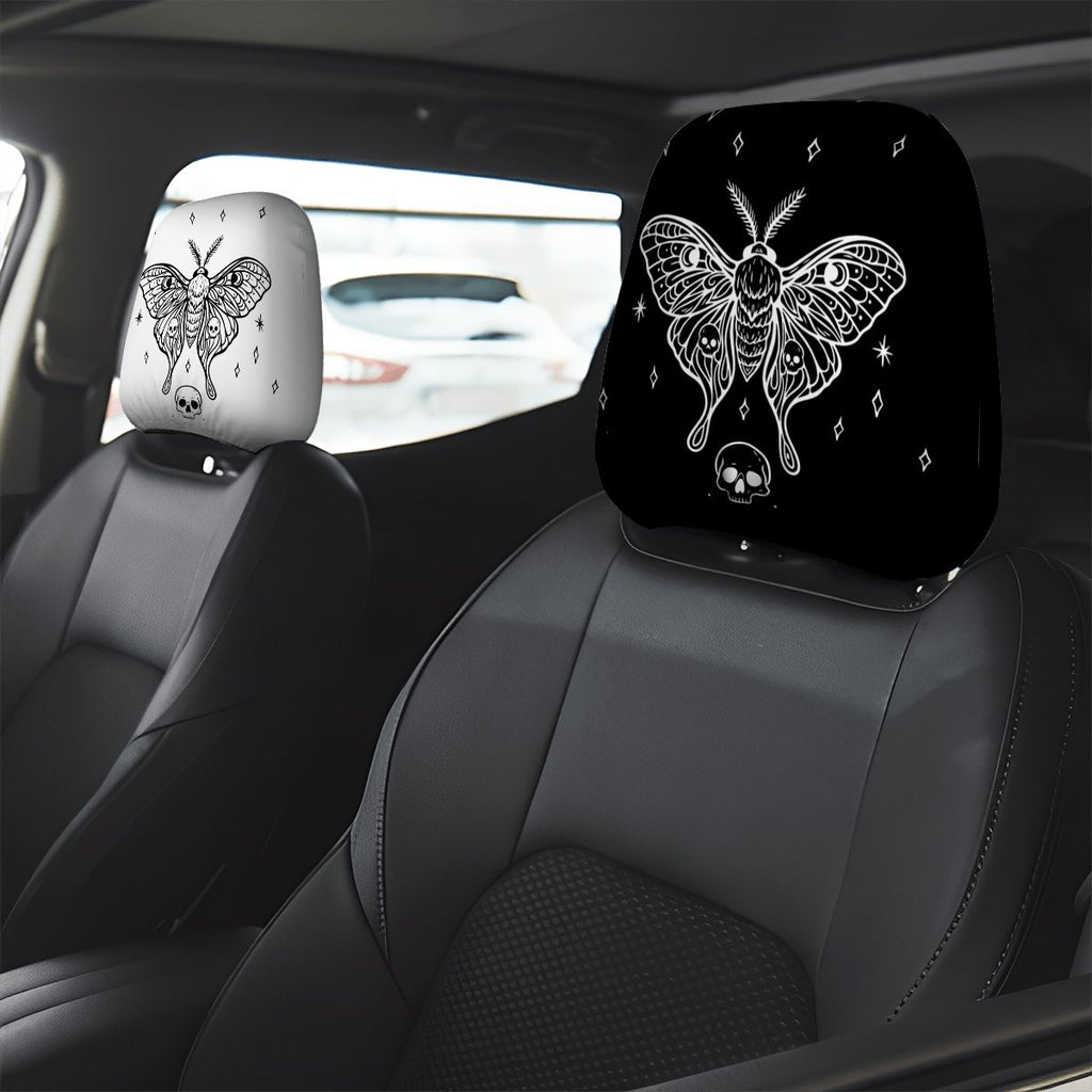 Car Headrest Cover 2pcs