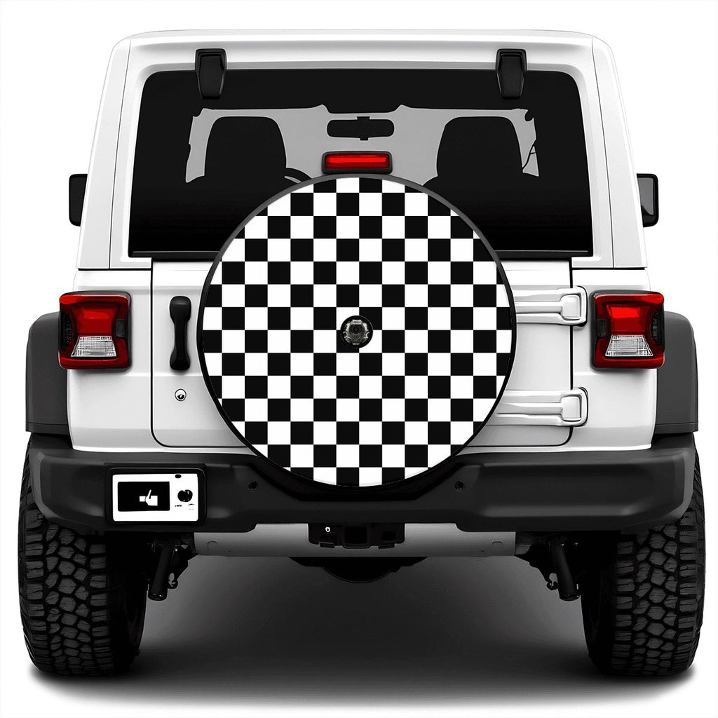 Spare Tire Cover with Camera Hole