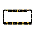 2-Hole Round License Plate Frames 2 pcs