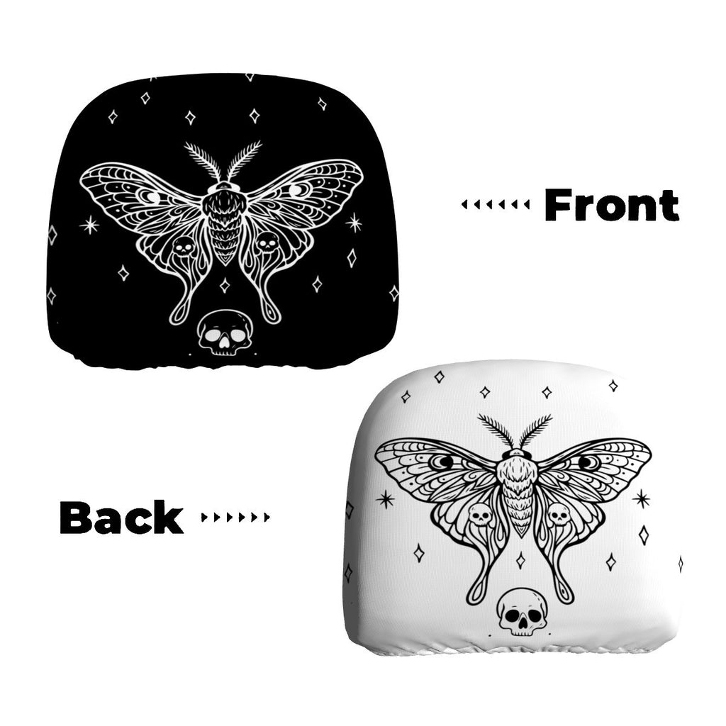 Car Headrest Cover 2pcs