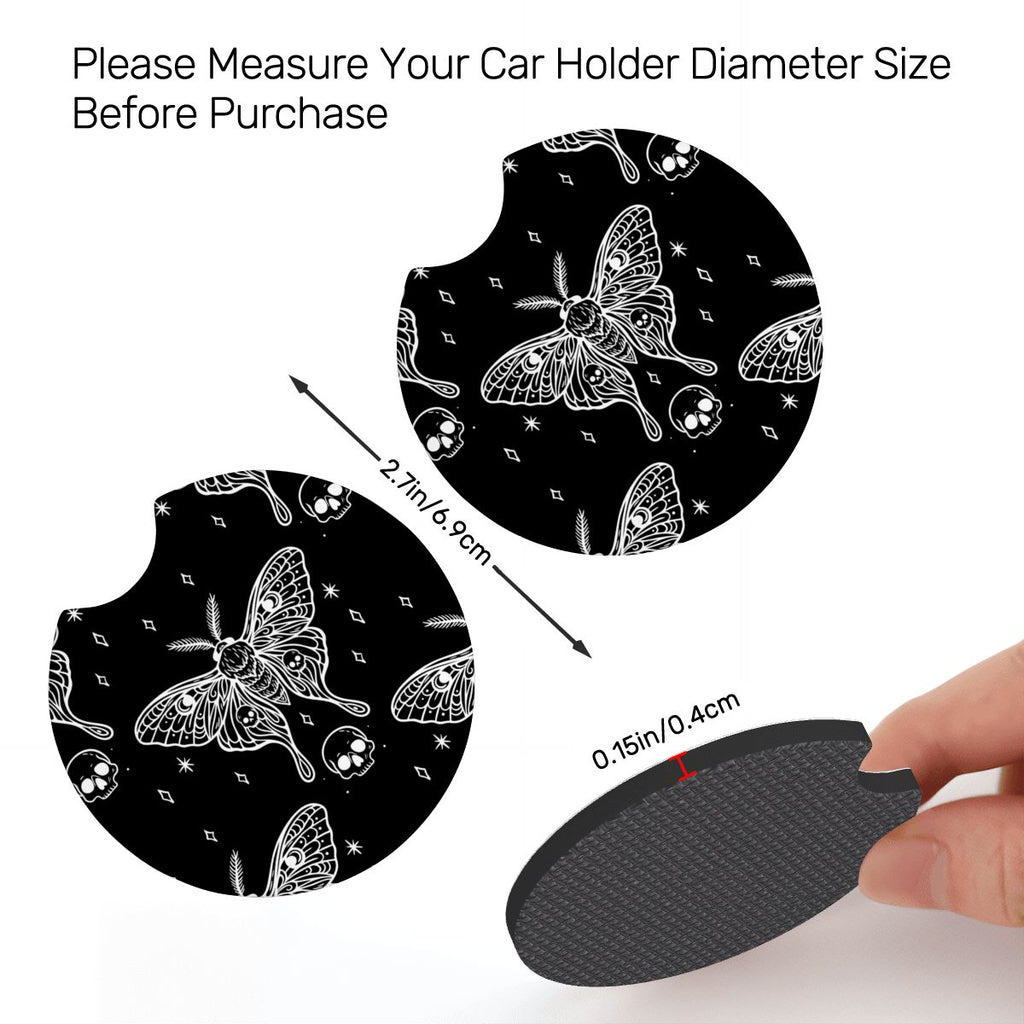 Neoprene Car Coasters 2 pcs
