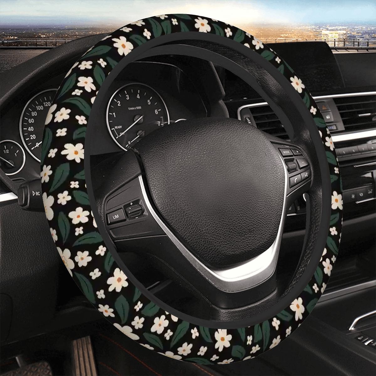 Thickened Elastic Car Steering Wheel Cover