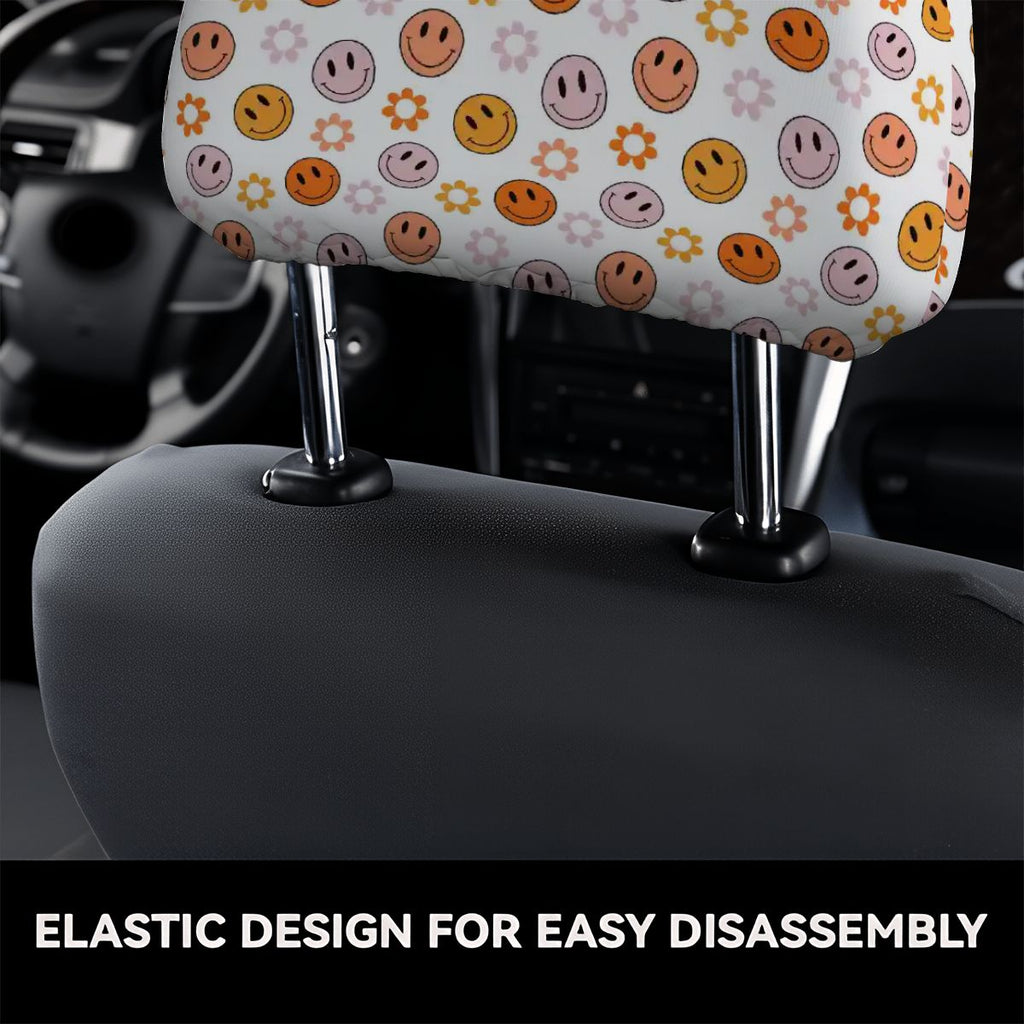 Car Headrest Cover 2pcs