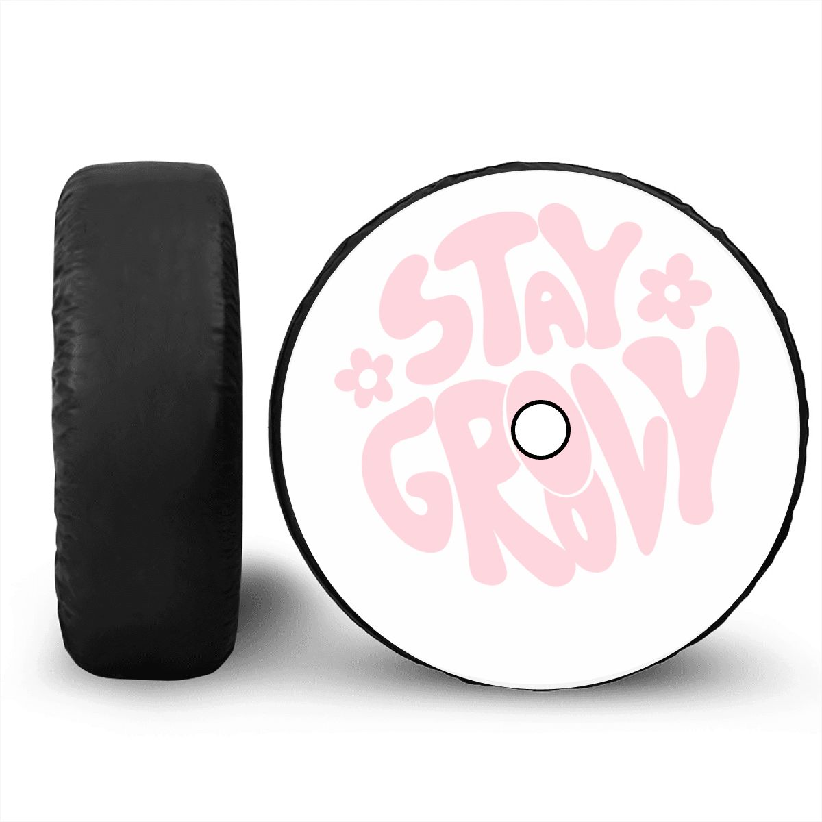 Spare Tire Cover with Camera Hole