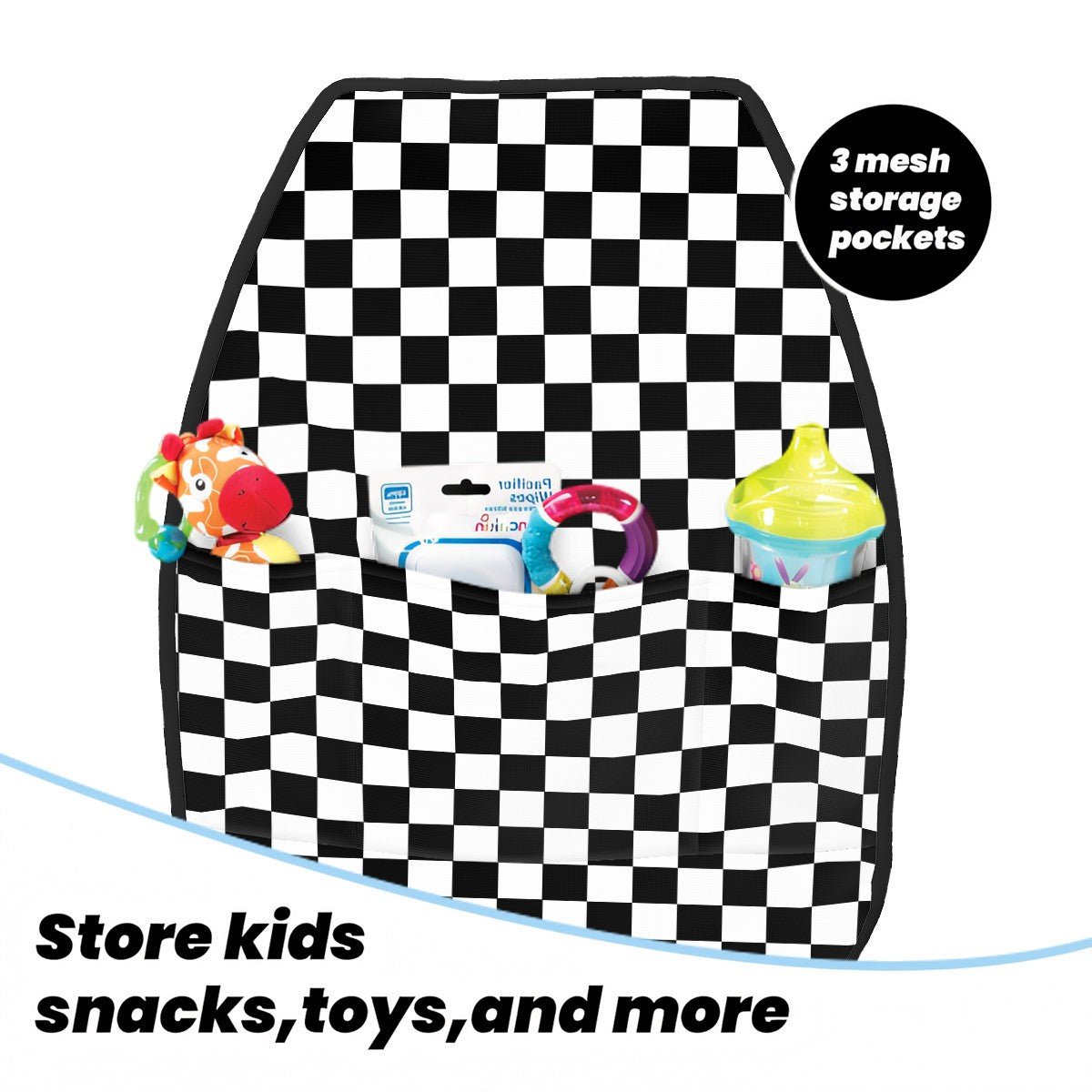 Anti-kick Storage Mat For Car Seats 2pcs