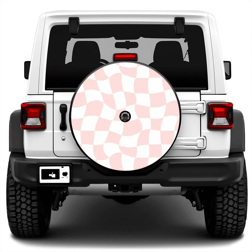 Spare Tire Cover with Camera Hole