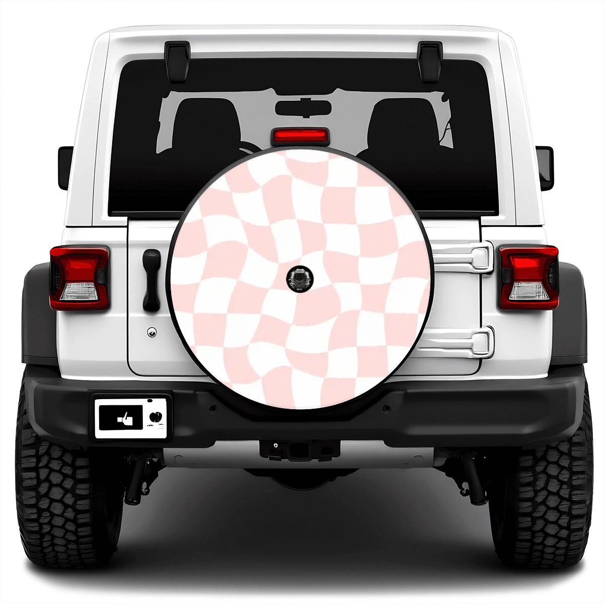 Spare Tire Cover with Camera Hole