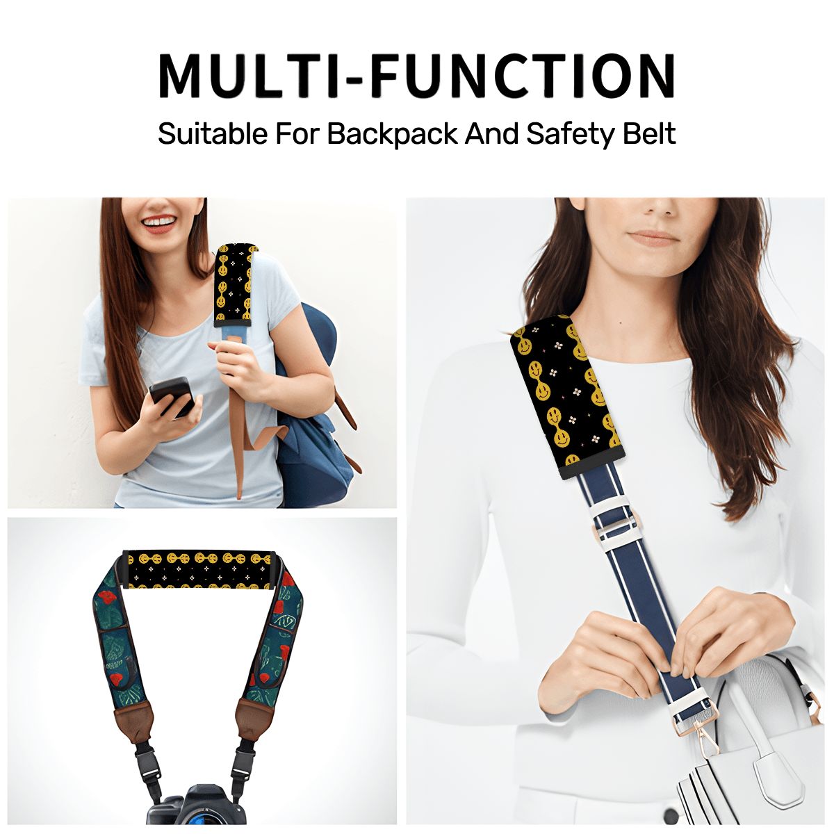 Seat Belt Cover Pad For Adults 2 Pcs