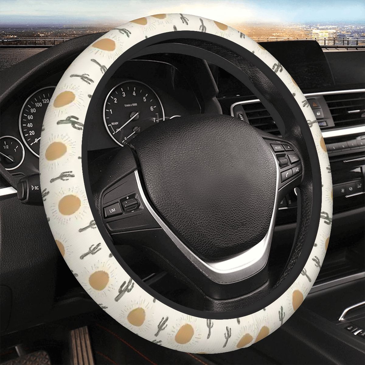 Thickened Elastic Car Steering Wheel Cover