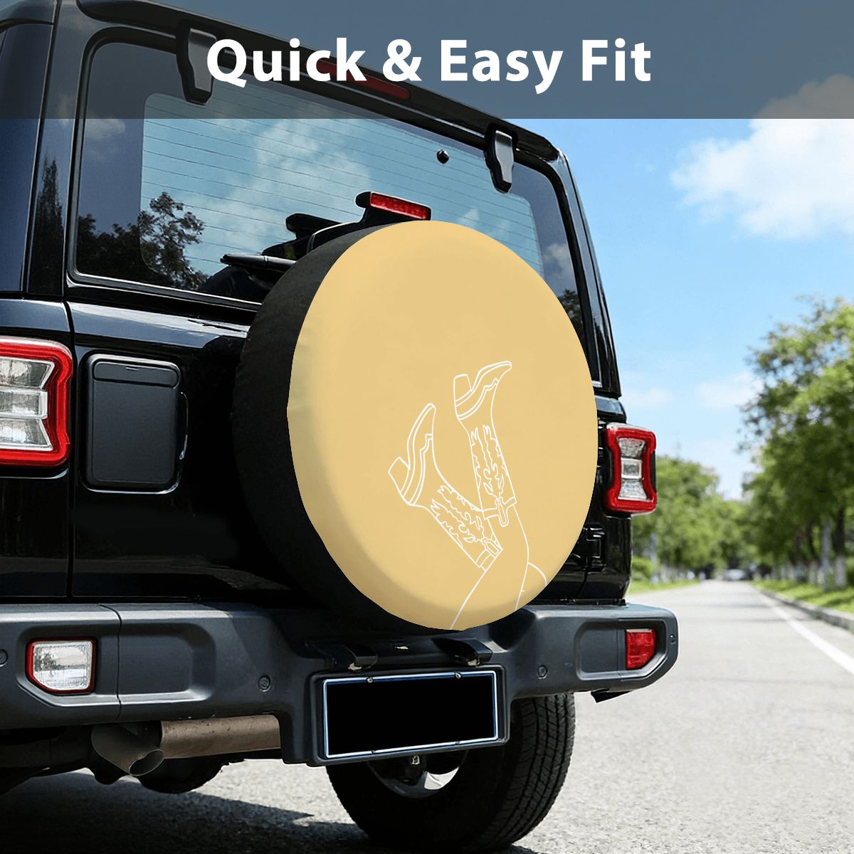 Universal Spare Tire Cover