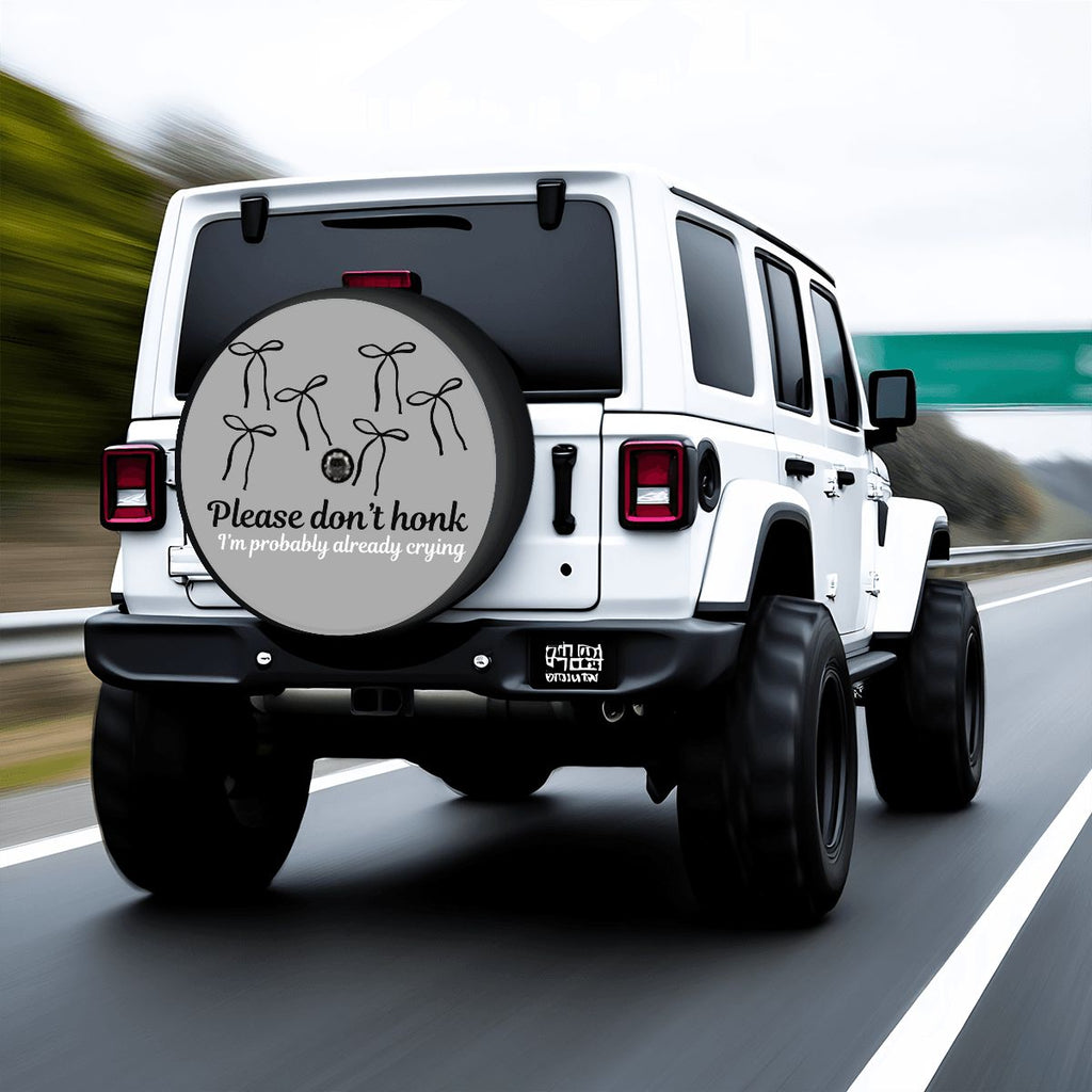 Spare Tire Cover with Camera Hole