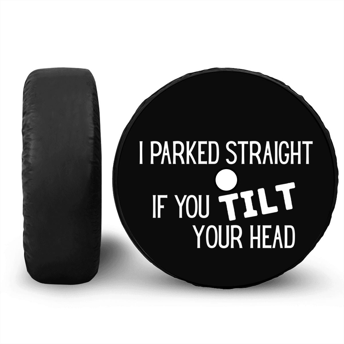 Spare Tire Cover with Camera Hole