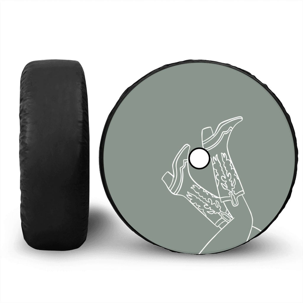 Spare Tire Cover with Camera Hole