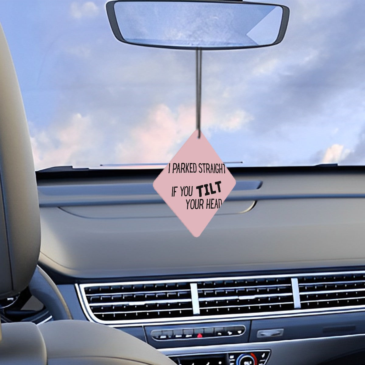 Square Car Air Freshener Cards 6 pcs