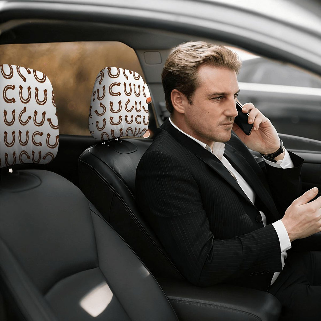 Car Headrest Cover 2pcs