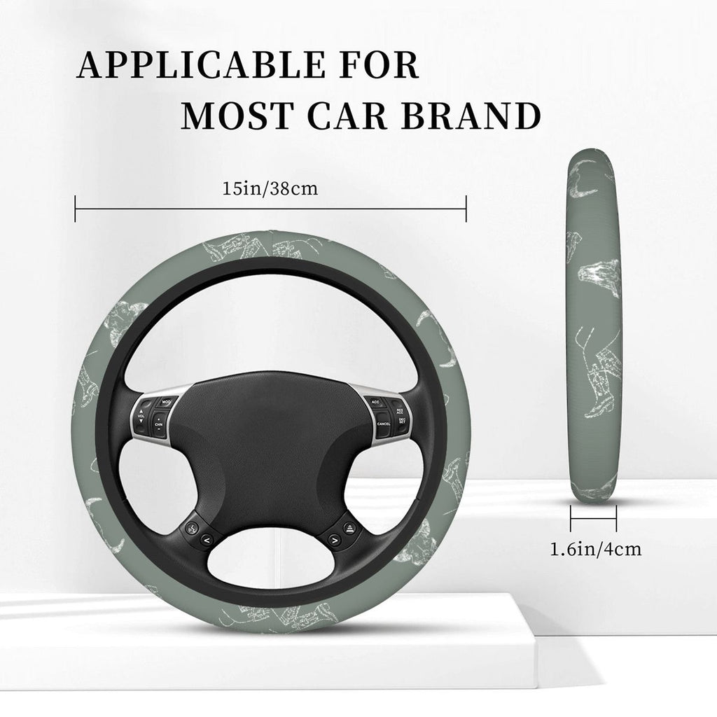Thickened Elastic Car Steering Wheel Cover