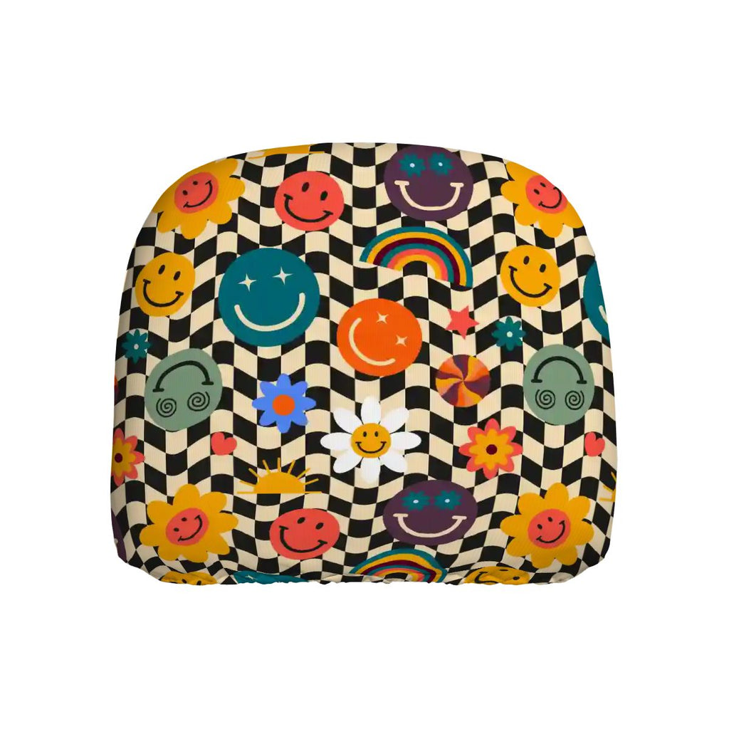 Car Headrest Cover 2pcs