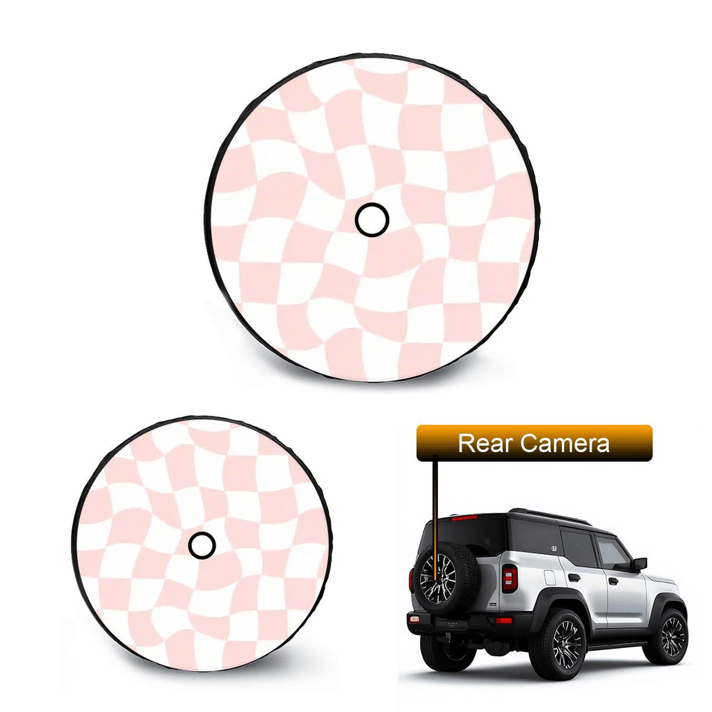 Spare Tire Cover with Camera Hole