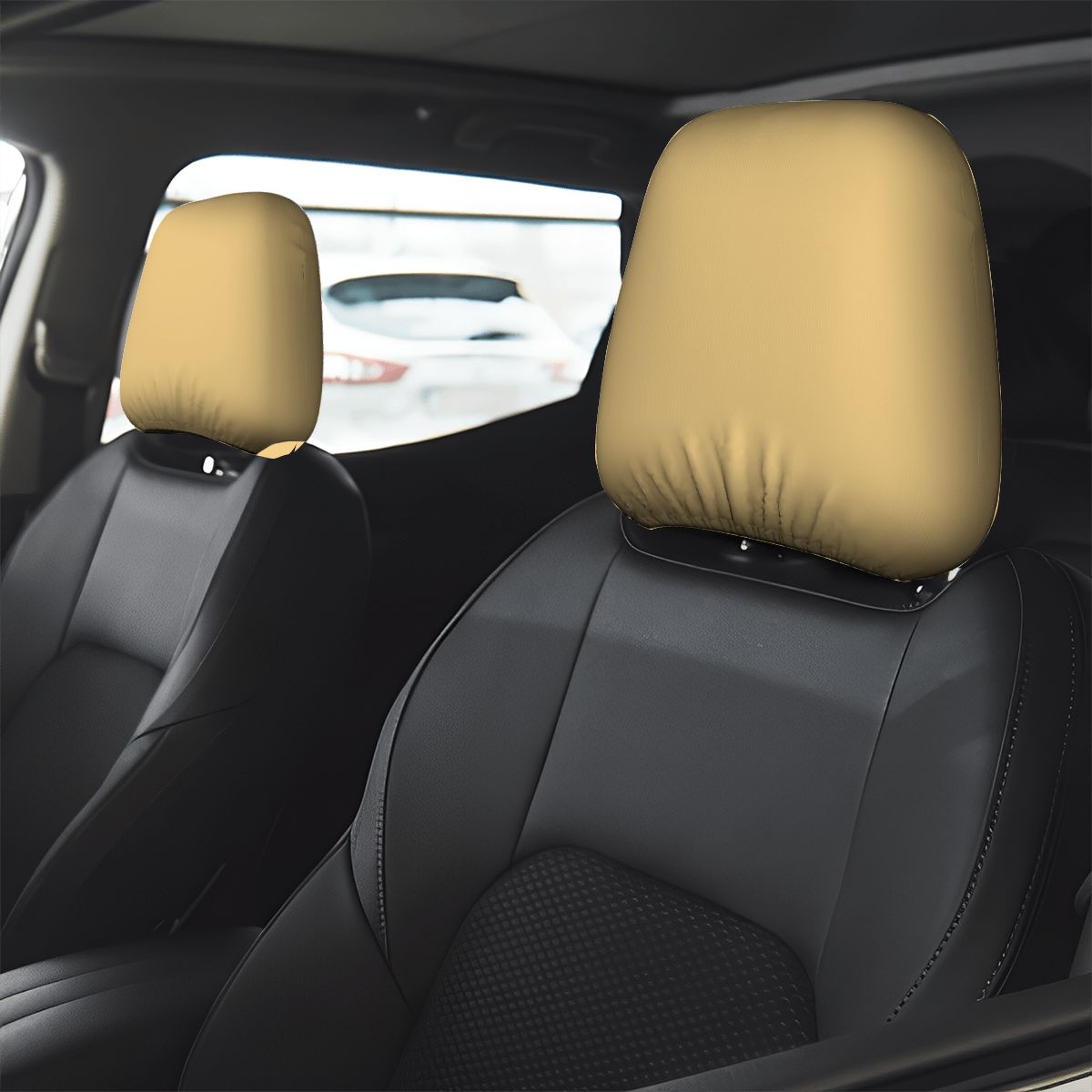 Car Headrest Cover 2pcs