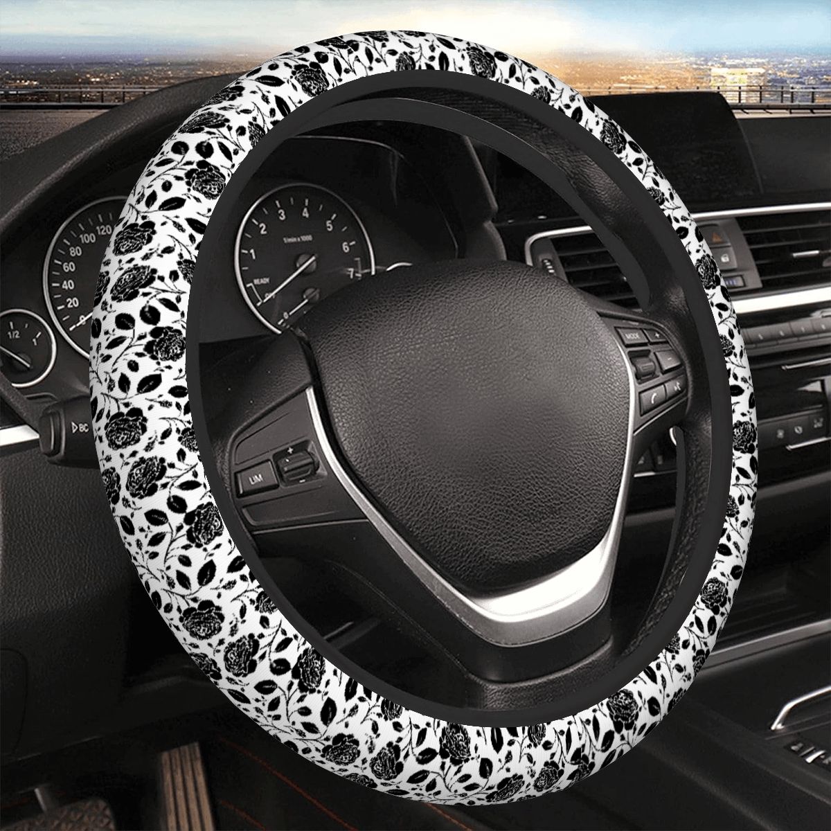 Thickened Elastic Car Steering Wheel Cover