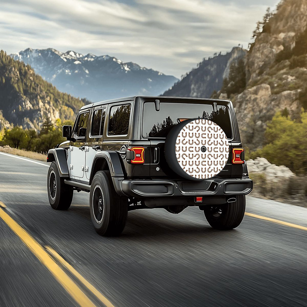 Spare Tire Cover with Camera Hole
