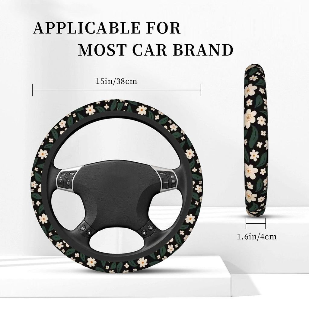 Thickened Elastic Car Steering Wheel Cover