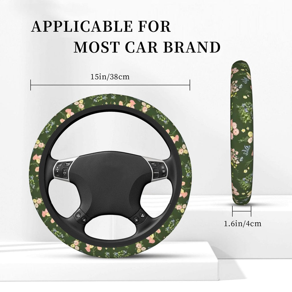 Thickened Elastic Car Steering Wheel Cover