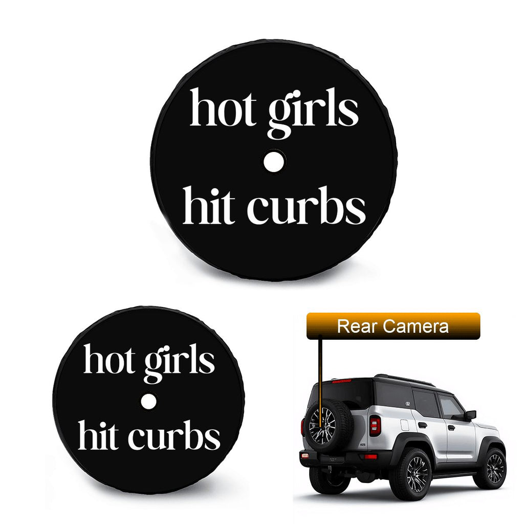 Spare Tire Cover with Camera Hole